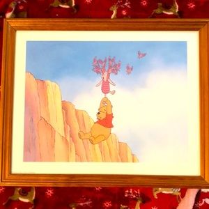 Disney Winnie The Pooh & Piglet Framed Photo